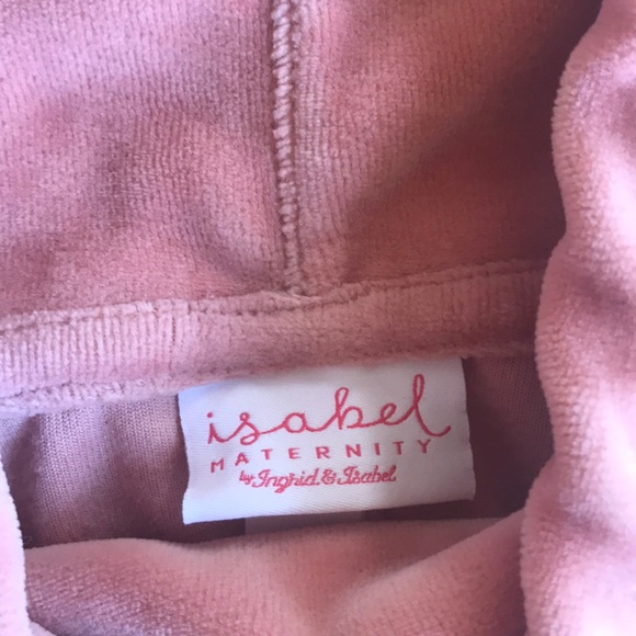 Isabel Maternity Cowl Neck Sweatshirt XS - Picture 4 of 9